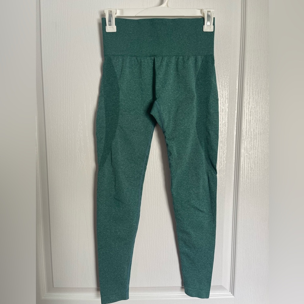 Green Contour Leggings